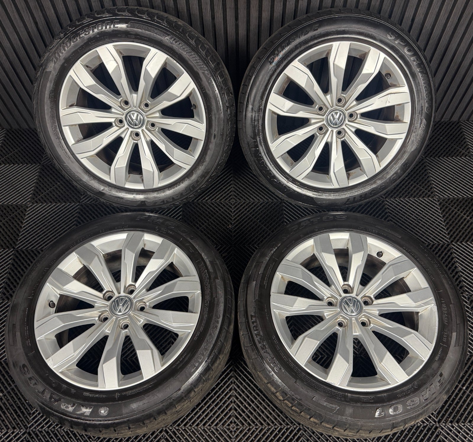 17'' GENUINE VW T-ROC ALLOY WHEELS TYRES ALLOYS KULMBACH 2GA601025A