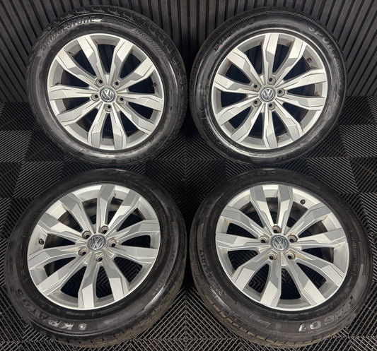 17'' GENUINE VW T-ROC ALLOY WHEELS TYRES ALLOYS KULMBACH 2GA601025A