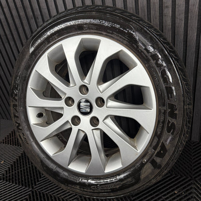 1X 16'' GENUINE SEAT LEON MK3 ALLOY WHEEL TYRE SPARE SINGLE 5F0601025A