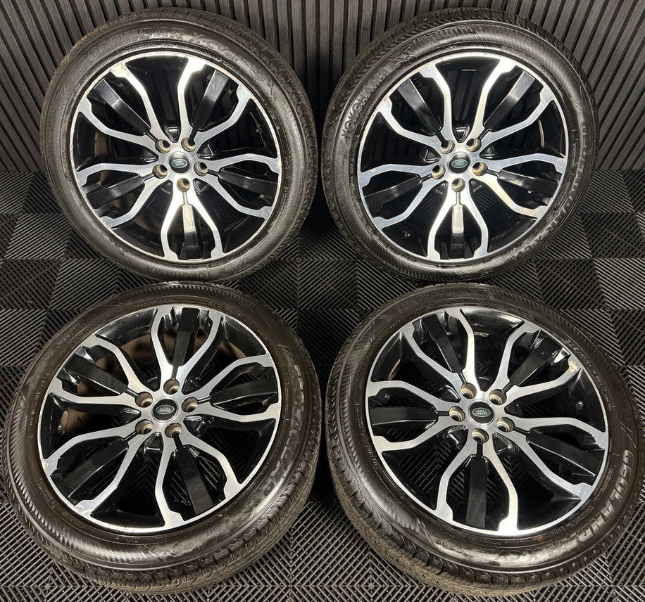 21" GENUINE RANGE ROVER SPORT LAND DISCOVERY WHEELS TYRES ALLOYS 5007 DK521007FA