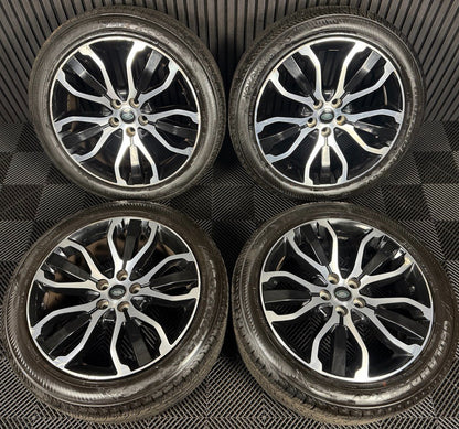 21" GENUINE RANGE ROVER SPORT LAND DISCOVERY WHEELS TYRES ALLOYS 5007 DK521007FA