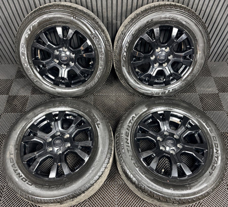 18'' Ford Ranger Black DC Wildtrak Alloy Wheels Tyres Alloys Genuine