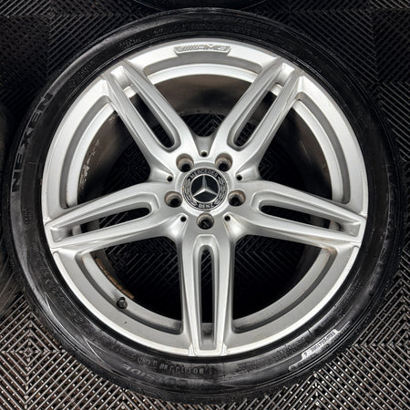 19'' Mercedes AMG E Class W213 Silver Sport Alloy Wheels Tyres Alloys Genuine