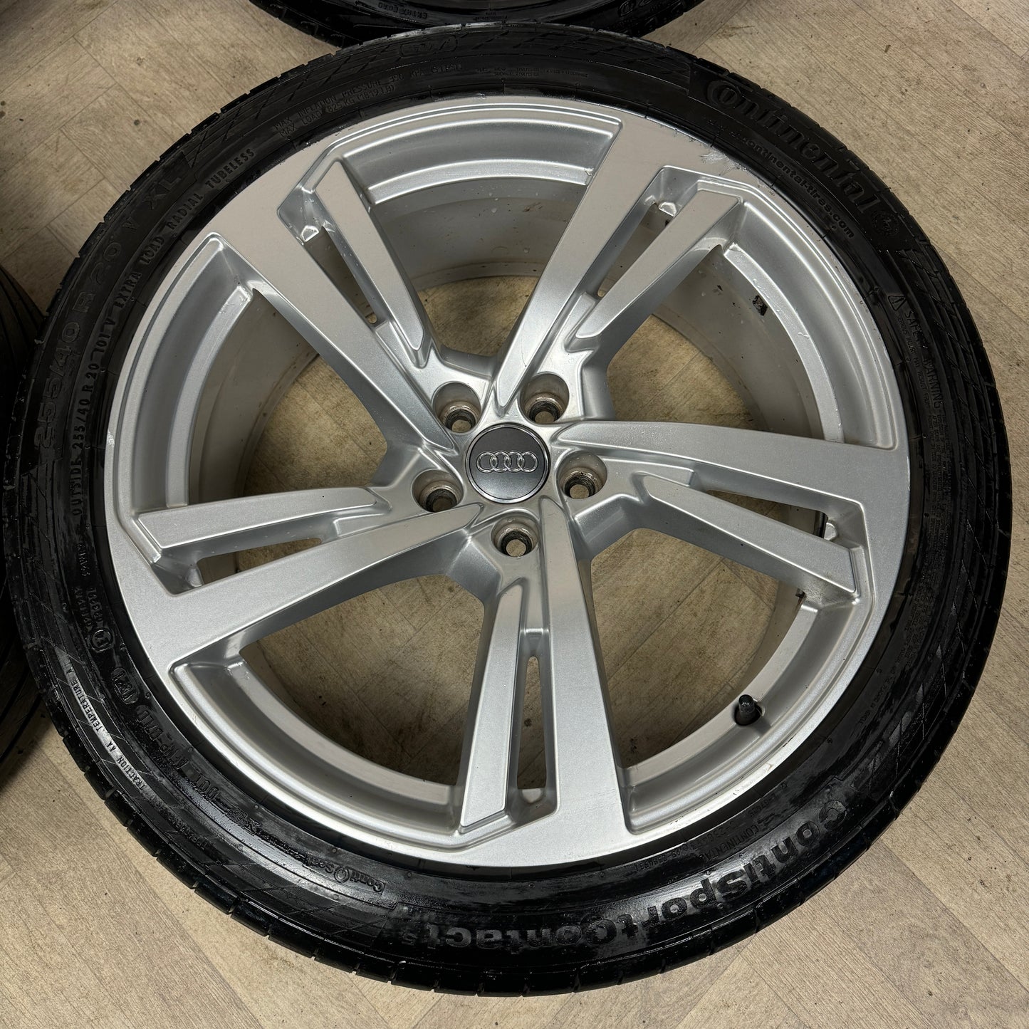 20 Genuine Audi A7 S Line 5 Double Spoke A8 Alloy Wheels Alloys Tyre