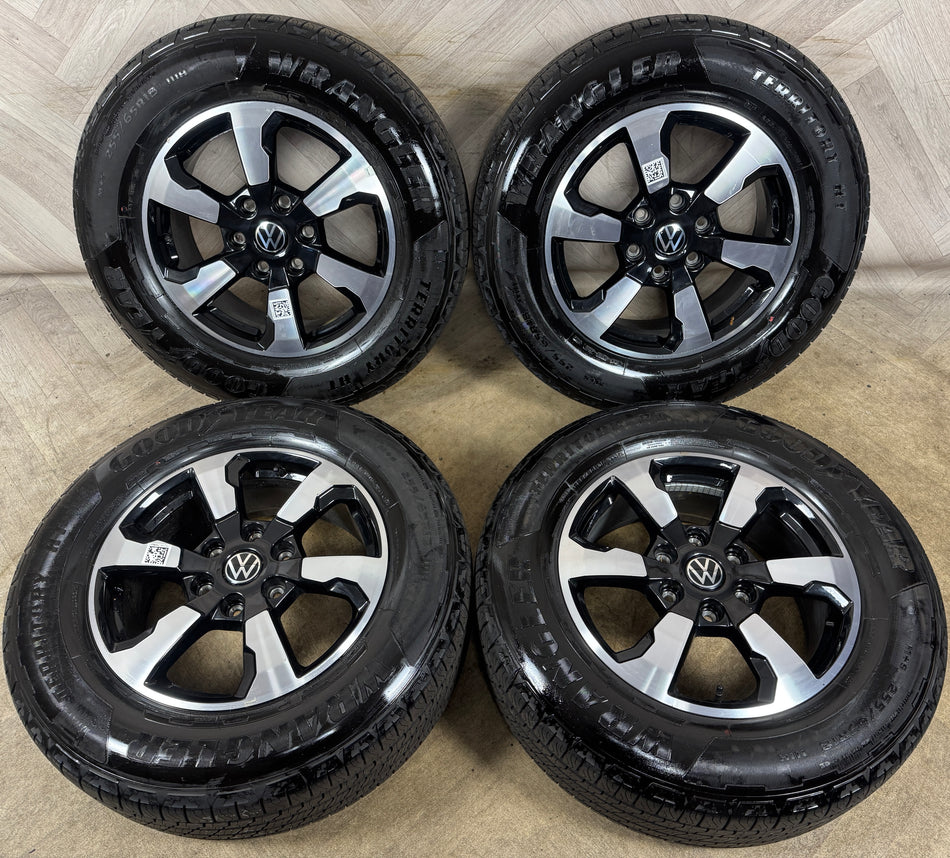 18'' Genuine VW Amarok 2024 Delivery Miles Alloy Wheels Tyres Alloys Ranger