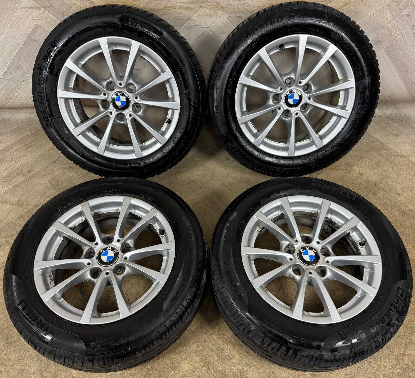 16" GENUINE BMW 3 SERIES 390 F30 F31 F32 ALLOY WHEELS TYRES ALLOYS 5X120