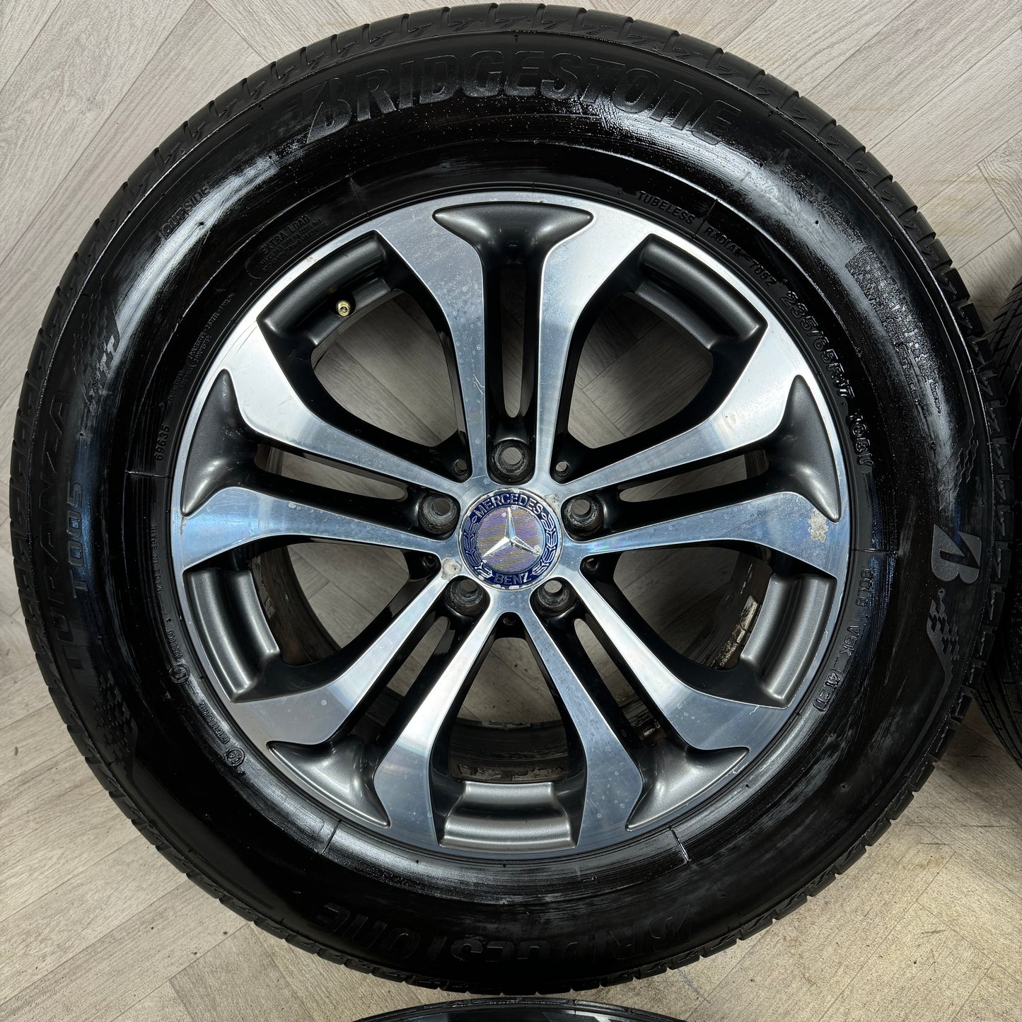 17'' GENUINE MERCEDES GLC ALLOY WHEELS TYRES ALLOYS