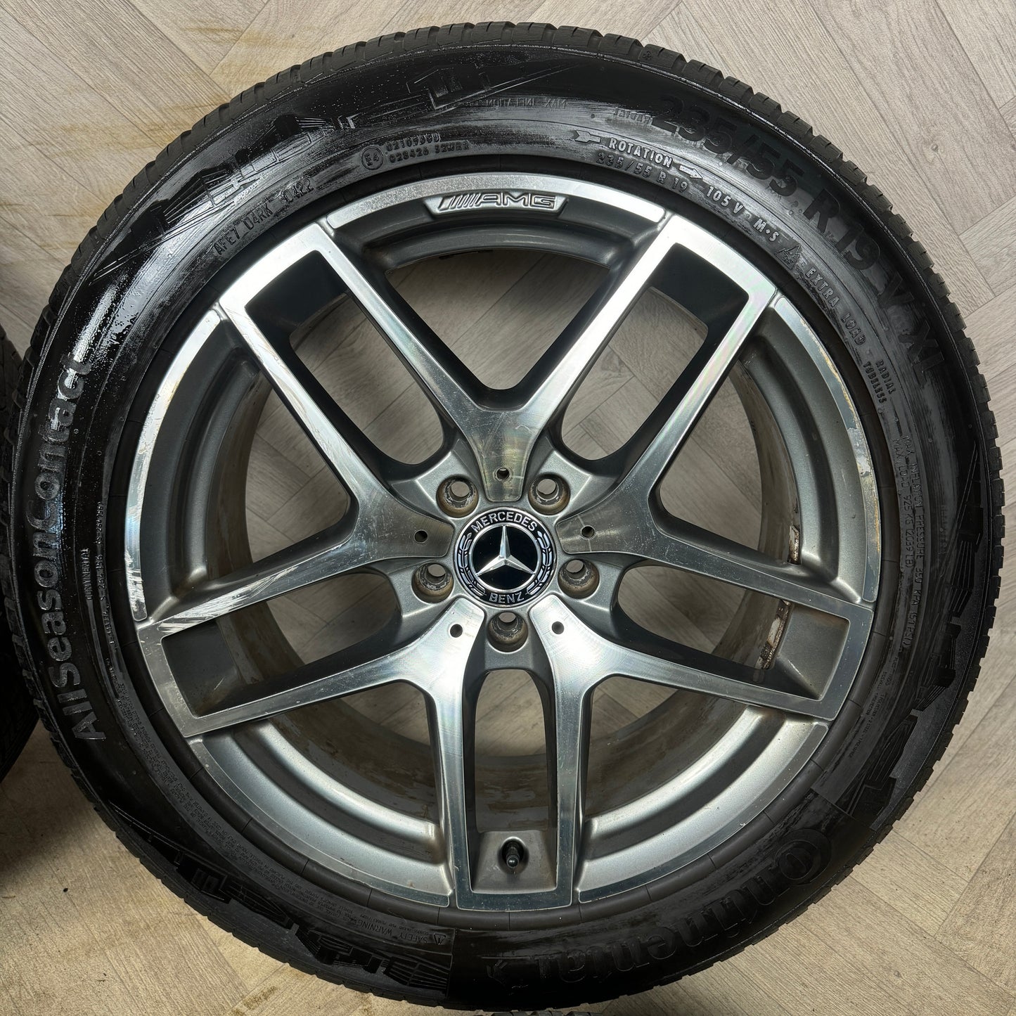 19'' GENUINE MERCEDES AMG GLC SPORT ALLOY WHEELS TYRES ALLOYS