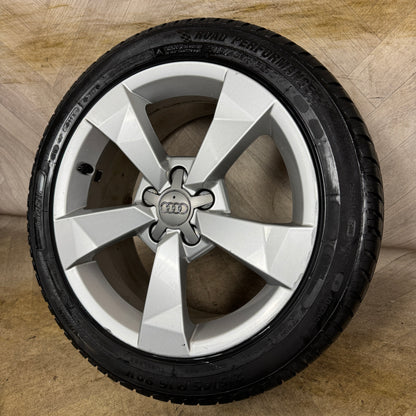 1X 16'' GENUINE A1 5 SPOKE  ALLOY WHEEL SINGLE SPARE  5X100 FITMENT 7J ET34 PART: 8XA601025A