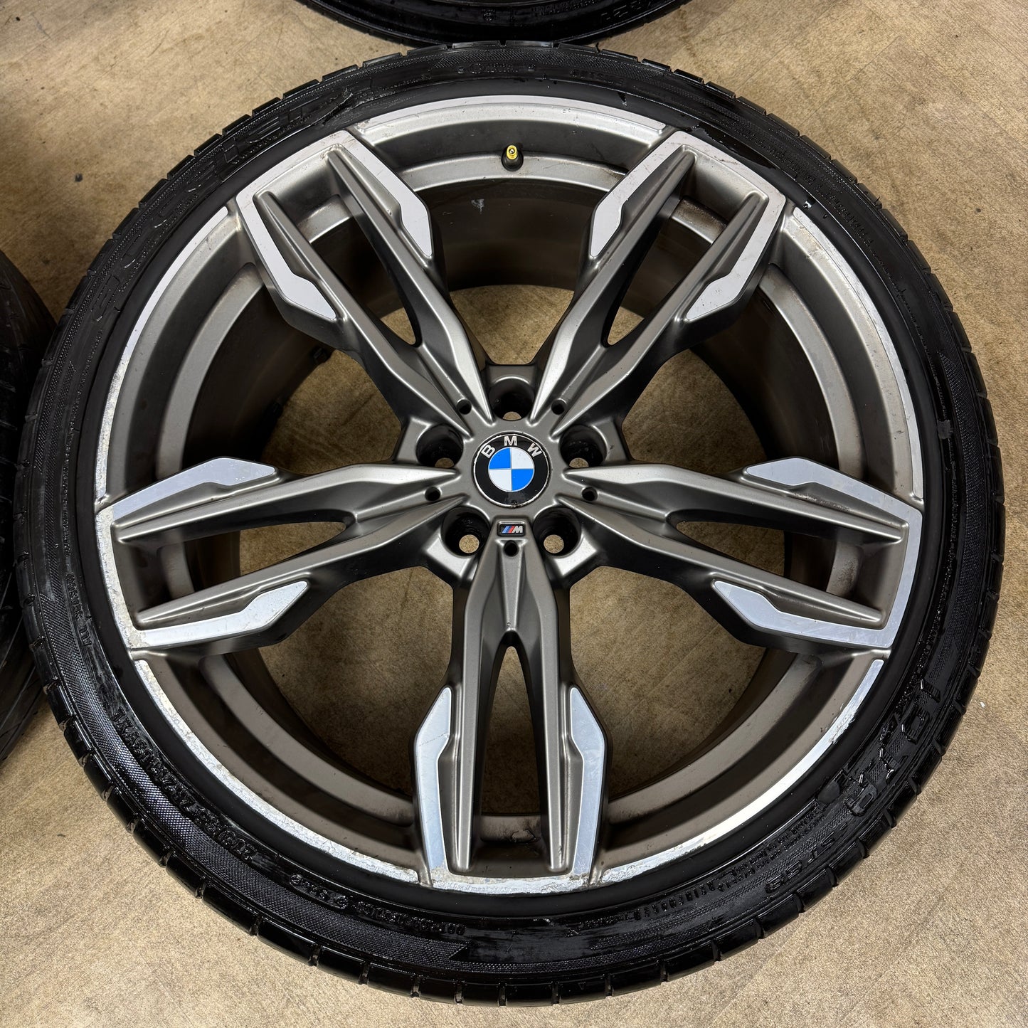 21'' GENUINE BMW X3 X4 G01 G02 718 M SPORT ALLOY WHEELS TYRES ALLOYS 5X112