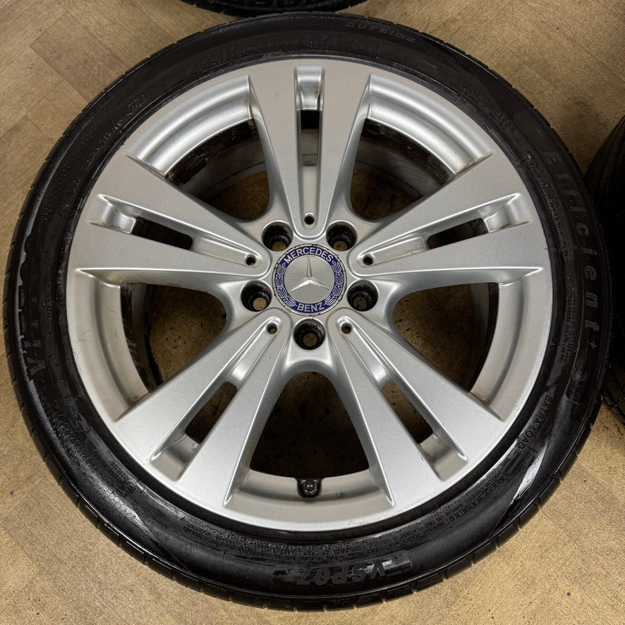 17'' GENUINE MERCEDES A CLASS CLA B W246 ALLOY WHEELS TYRES ALLOYS W176 A2464011400