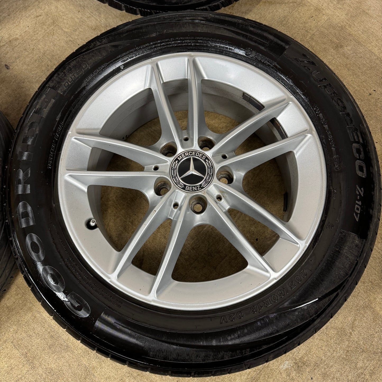 16'' GENUINE MERCEDES A CLASS CLA B W177 ALLOY WHEELS TYRES ALLOYS