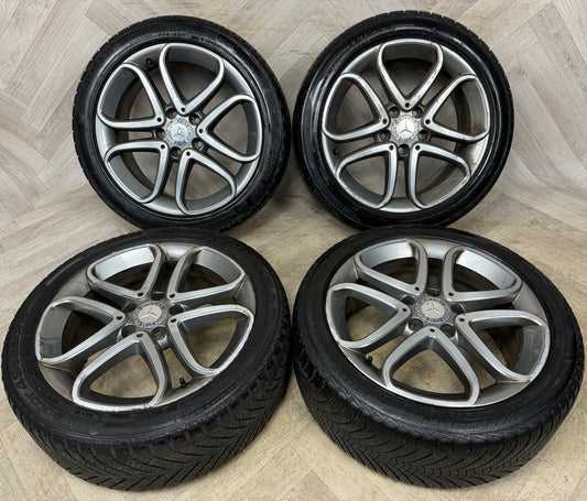 17'' GENUINE MERCEDES A CLASS CLA B W246 ALLOY WHEELS TYRES ALLOYS W176