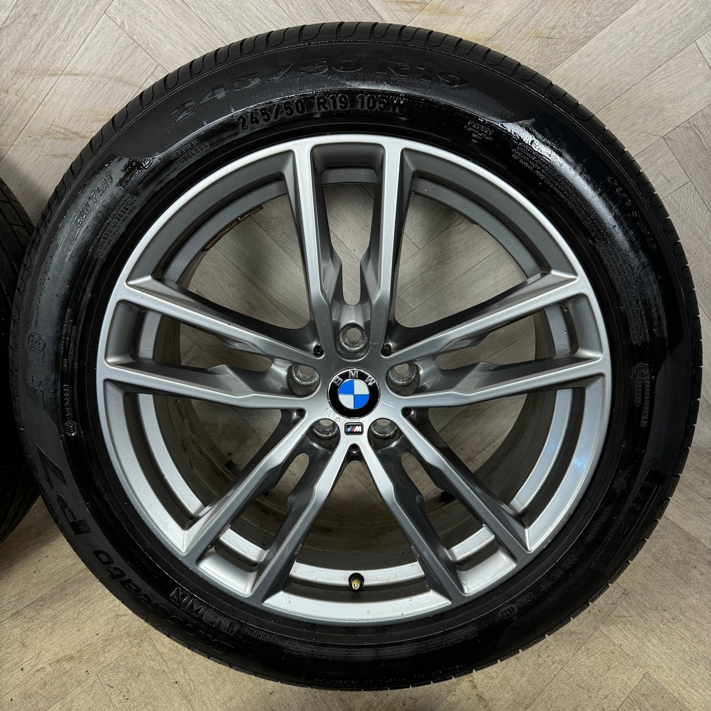 19'' GENUINE BMW X3 X4 G01 G02 698 M SPORT ALLOY WHEELS ALLOYS TYRES 8746987