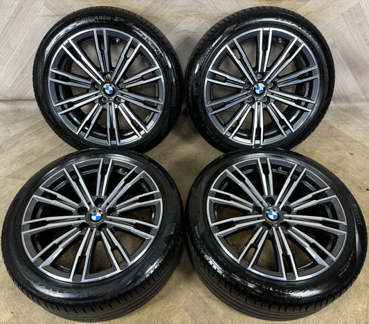 18'' GENUINE BMW 3 SERIES 4 790 M SPORT G20 G21 G22 G23 TYRES ALLOY WHEELS ALLOYS