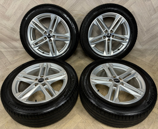 19'' GENUINE AUDI Q5 5 DOUBLE SPOKE S LINE ALLOY WHEELS TYRES ALLOYS