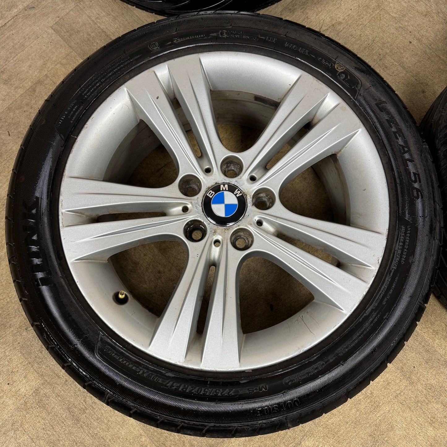 17" GENUINE BMW 3 SERIES 392 F30 F31 F32 ALLOY WHEELS TYRES ALLOYS 5X120