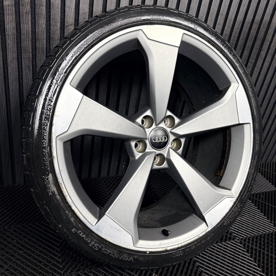 1X 20'' Genuine Audi A5 S Line Black Edition Rotor Wheel Alloy Tyre 8W0601025Cf