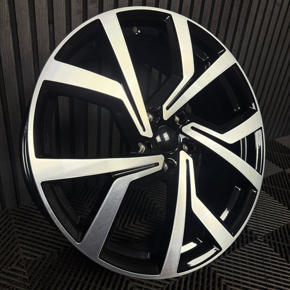 1X 19'' New VW Style Golf Clubsport Gti Gtd Alloy Wheel 5X112 Replacement Spare Single