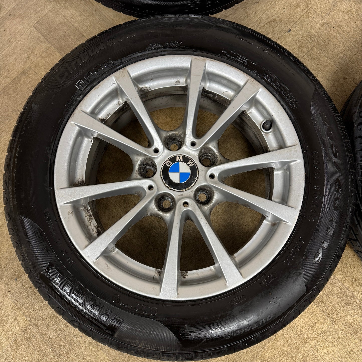 16" GENUINE BMW 3 SERIES 390 F30 F31 F32 ALLOY WHEELS TYRES ALLOYS 5X120