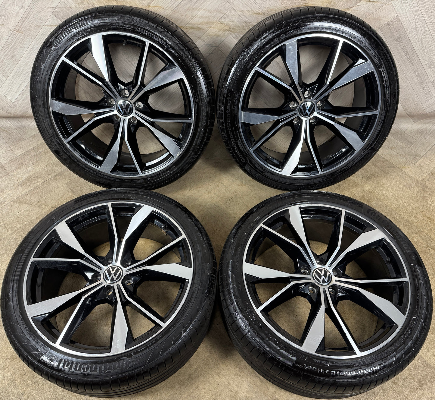 20'' GENUINE VW TIGUAN R LINE MISANO ALLOY WHEELS TYRES ALLOYS