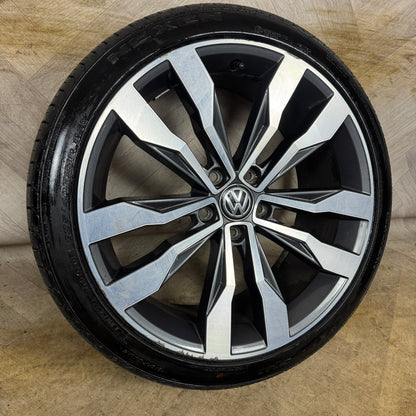 1X 19'' GENUINE VW T ROC R LINE SUZUKA ALLOY WHEEL SINGLE SPARE  5X112 FITMENT  8J ET47 PART: 2GA601025F