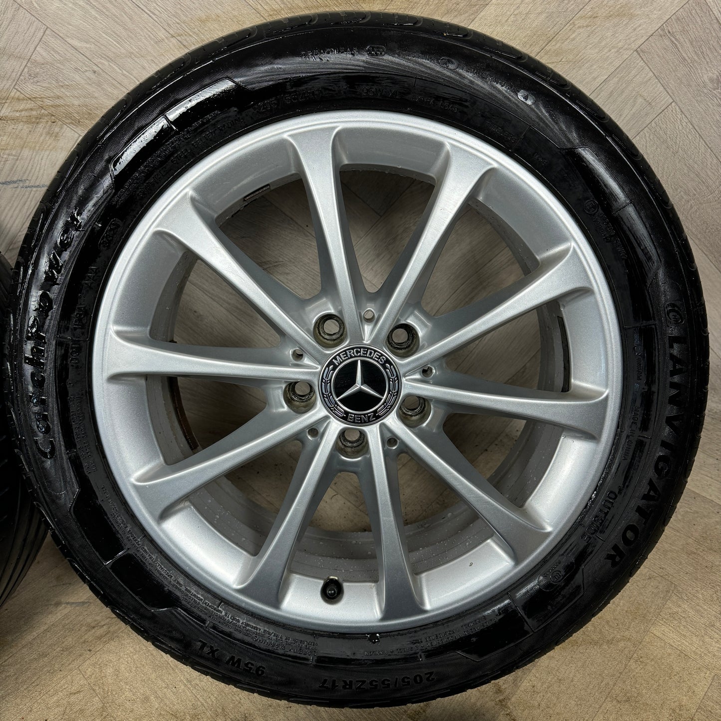 17'' GENUINE MERCEDES A CLASS CLA B W177 ALLOY WHEELS TYRES ALLOYS