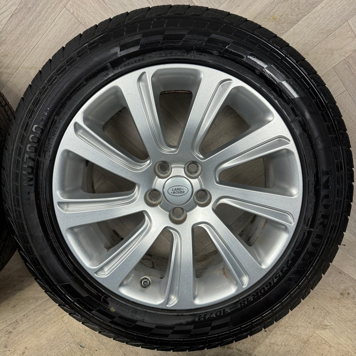 18'' GENUINE RANGE ROVER EVOQUE DISCOVERY SPORT LAND ALLOY WHEELS TYRES