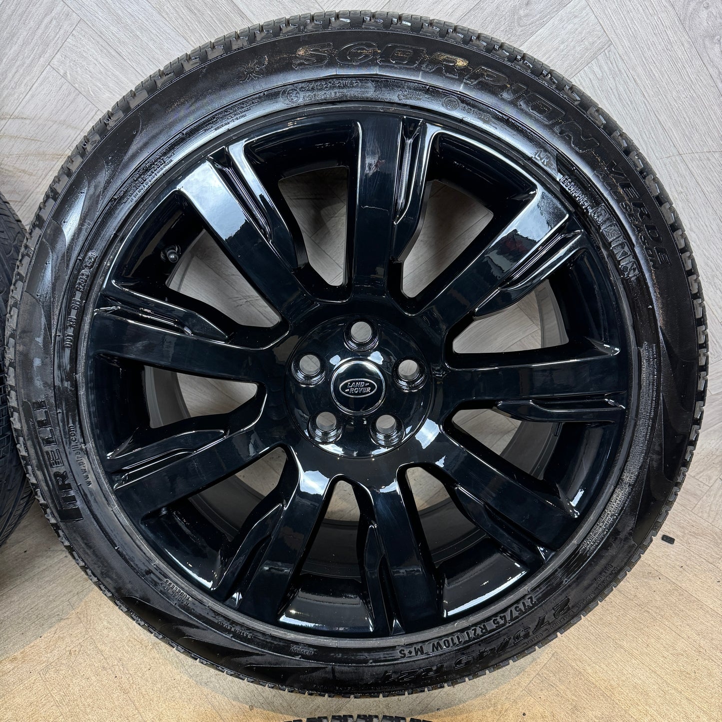 21'' GENUINE RANGE ROVER VOGUE SPORT LAND DISCOVERY BLACK WHEELS TYRES ALLOYS HY321007FA