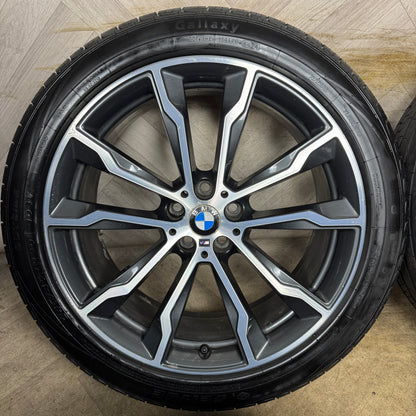 20'' GENUINE BMW X3 X4 G01 G02 699 M SPORT ALLOY WHEELS TYRES ALLOYS