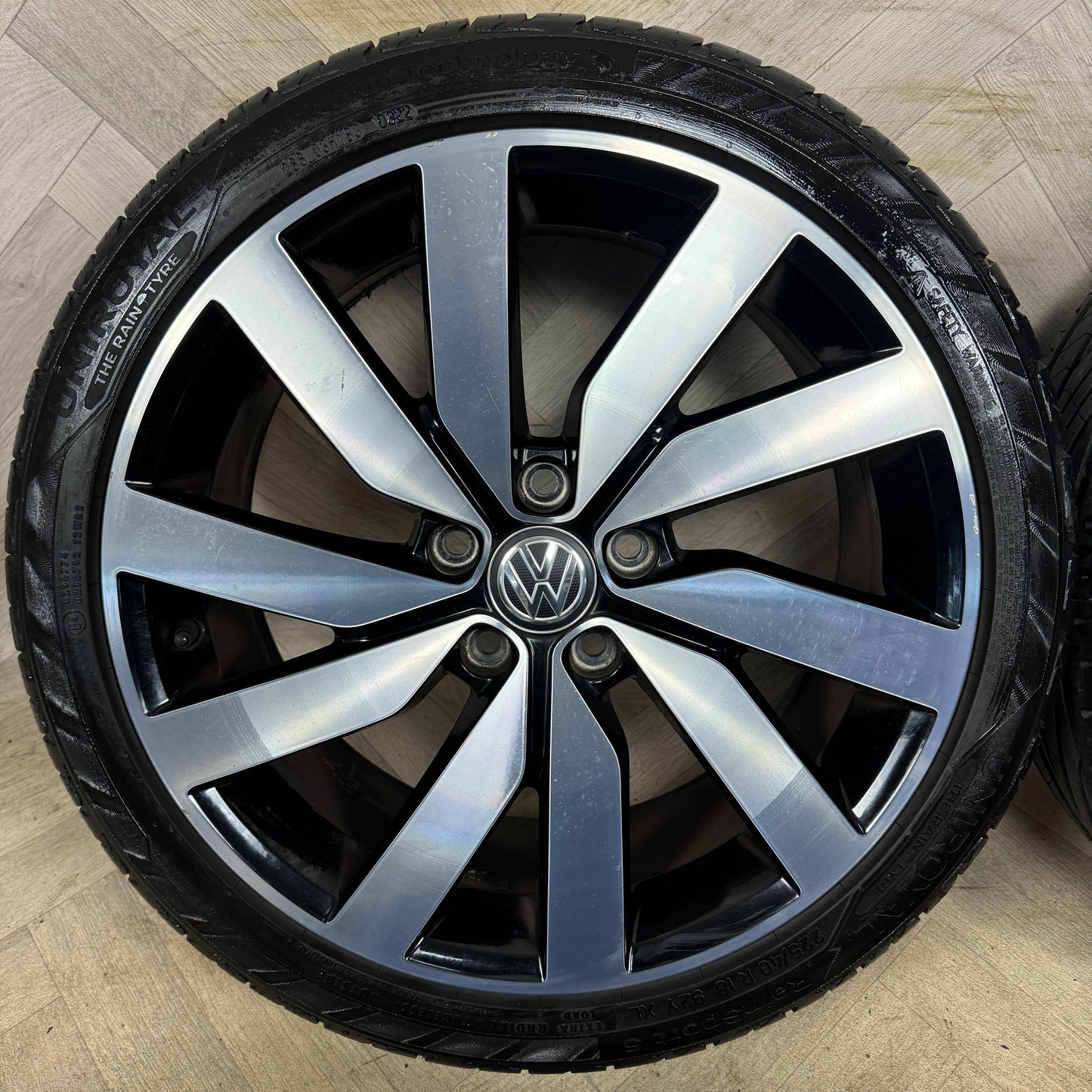 18'' GENUINE VW GOLF GT GTE MARSEILLE GTD GTI R LINE MK7 MK8 MK6 ALLOY WHEELS TYRES ALLOYS CADDY