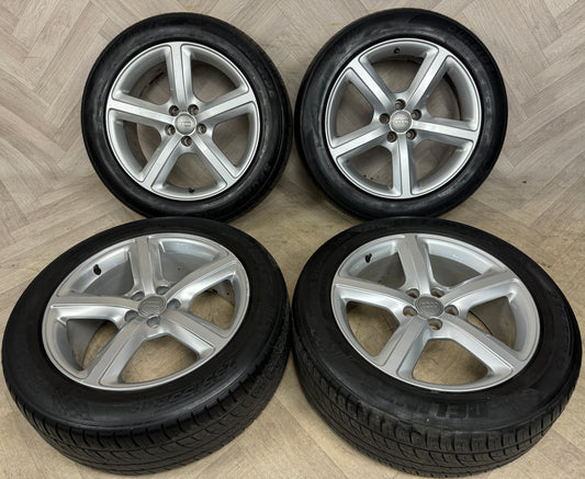 19'' GENUINE AUDI Q5 5 SPOKE S LINE ALLOY WHEELS TYRES ALLOYS