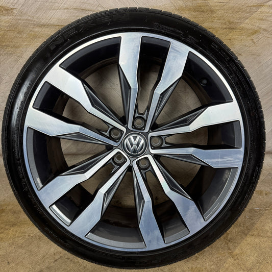 1X 19'' GENUINE VW T ROC R LINE SUZUKA ALLOY WHEEL SINGLE SPARE  5X112 FITMENT  8J ET47 PART: 2GA601025F
