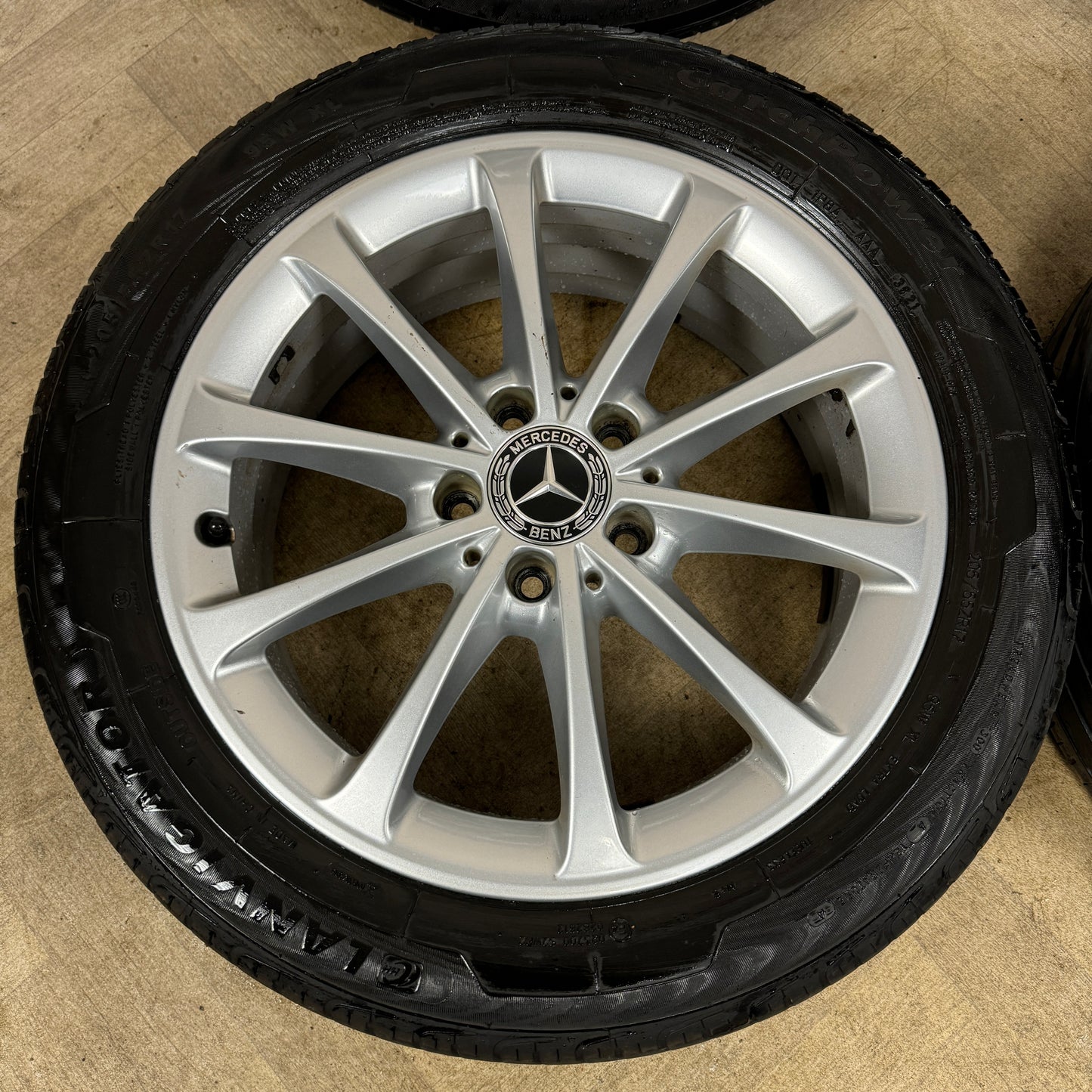 17'' GENUINE MERCEDES A CLASS CLA B W177 ALLOY WHEELS TYRES ALLOYS