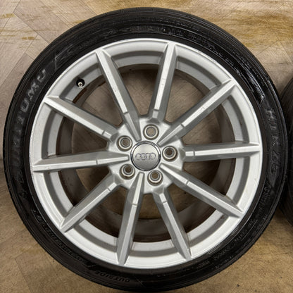 18'' GENUINE AUDI TT MK3 MK2 MULTISPOKE SPOKE TYRES ALLOY WHEELS ALLOYS 5X112 8S0601025C