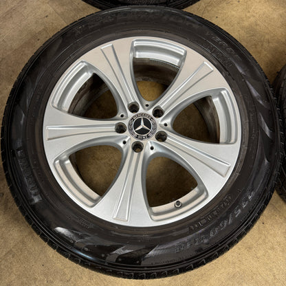 18'' GENUINE MERCEDES GLC ALLOY WHEELS PIRELLI TYRES ALLOYS A2534010800