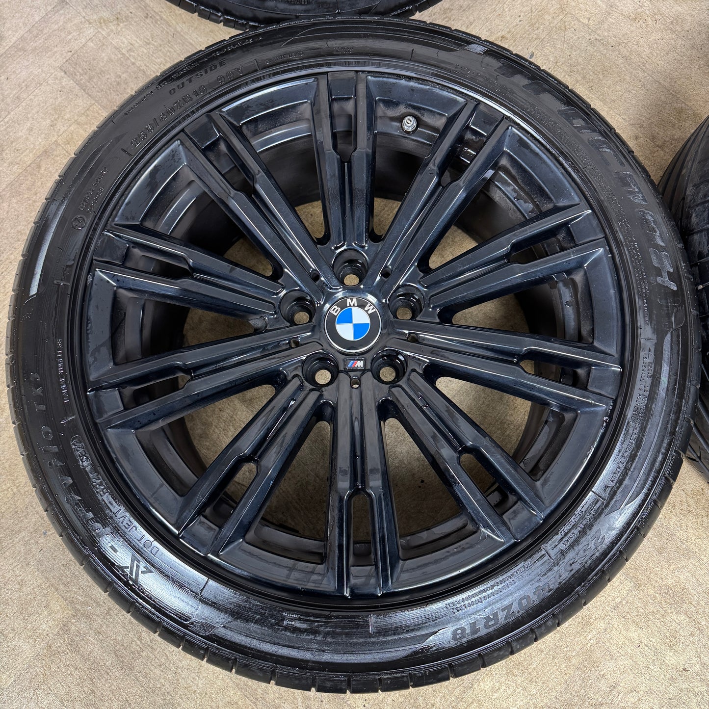 18'' GENUINE BMW 3 SERIES 4 790 BLACK M SPORT G20 G21 G22 G23 TYRES ALLOY WHEELS ALLOYS