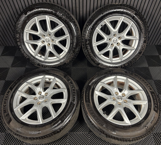 18'' GENUINE VOLVO XC60 10 SPOKE ALLOY WHEELS TYRES ALLOYS 5X108 31423351
