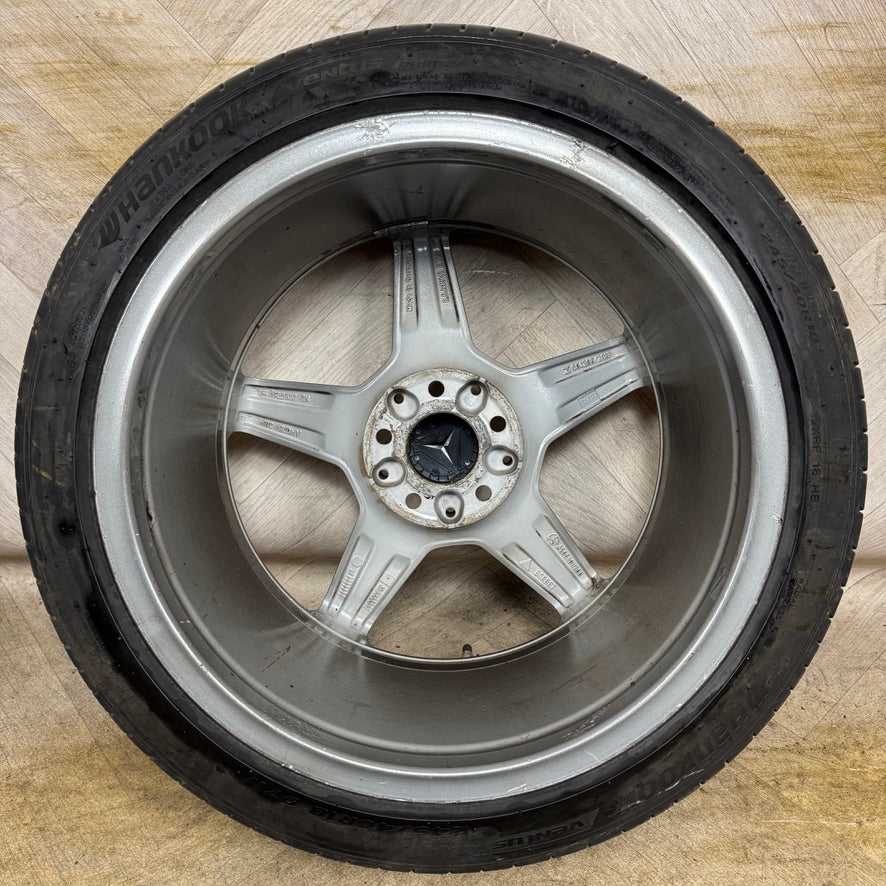 1X 18" GENUINE AMG MERCEDES C CLASS SPORT ALLOY WHEEL TYRE W205 REAR  5X112 FITMENT  8.5J ET49 PART: A2054011200