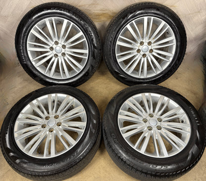 20'' GENUINE LAND ROVER DISCOVERY 5 SILVER 1011 RANGE ROVER SPORT ALLOY WHEELS TYRES ALLOYS 5X120 HY321007RA