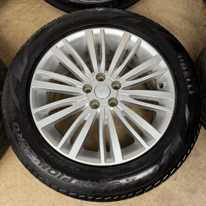 20'' GENUINE LAND ROVER DISCOVERY 5 SILVER 1011 RANGE ROVER SPORT ALLOY WHEELS TYRES ALLOYS 5X120 HY321007RA