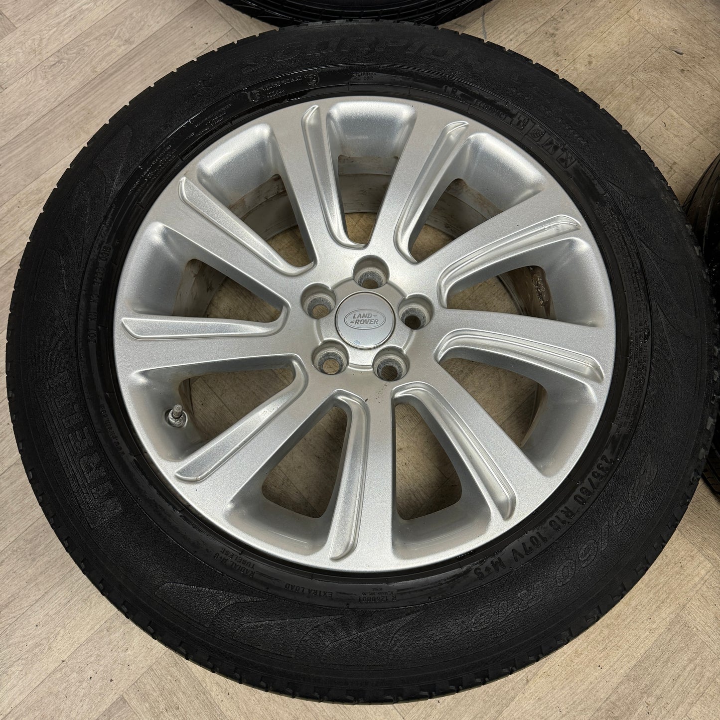 18'' GENUINE RANGE ROVER EVOQUE DISCOVERY SPORT LAND ALLOY WHEELS TYRES