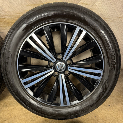 18'' GENUINE VW TIGUAN PATAGONIA ALLOY WHEELS TYRES ALLOYS 5NA601025C