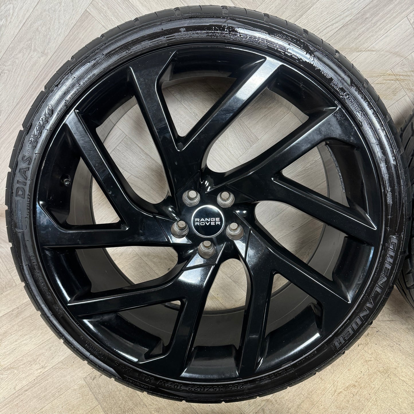 22'' LAND ROVER DISCOVERY SPORT BLACK TURBINE HSE RANGE EVOQUE VELAR ALLOY WHEELS TYRES ALLOYS