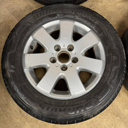 16'' GENUINE VW TRANSPORTER T5 CARAVELLE T6 T6.1 ALLOY WHEELS TYRES ALLOYS 7H0601025E