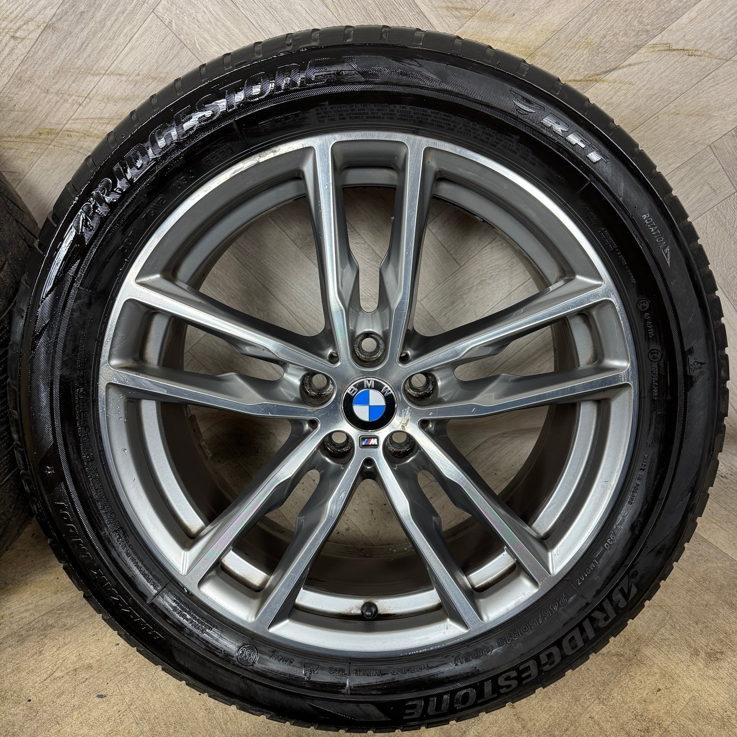 19'' GENUINE BMW X3 X4 G01 G02 698 M SPORT ALLOY WHEELS ALLOYS TYRES 8010267