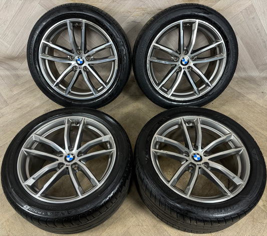 18'' GENUINE BMW 5 SERIES 4 622 M SPORT G30 G31 ALLOY WHEELS TYRES ALLOYS