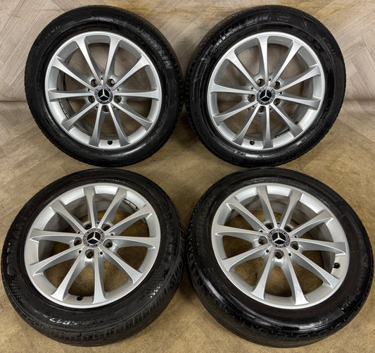 17'' GENUINE MERCEDES A CLASS CLA B W177 ALLOY WHEELS TYRES ALLOYS