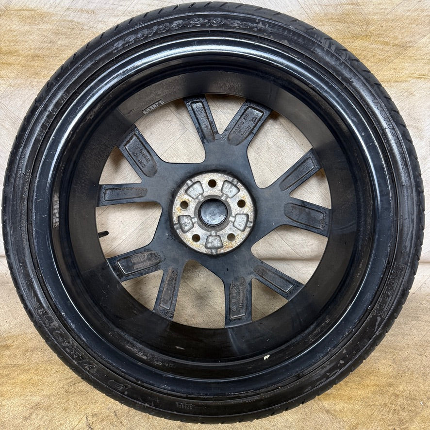 1X 19" GENUINE VW GOLF MK7 GT GTI BRESCIA CLUBSPORT ALLOY WHEEL TYRE 5G0601025CL