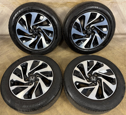 16'' HONDA CIVIC MK10 DC ALLOY WHEELS TYRES ALLOYS 5X114.3 16070A